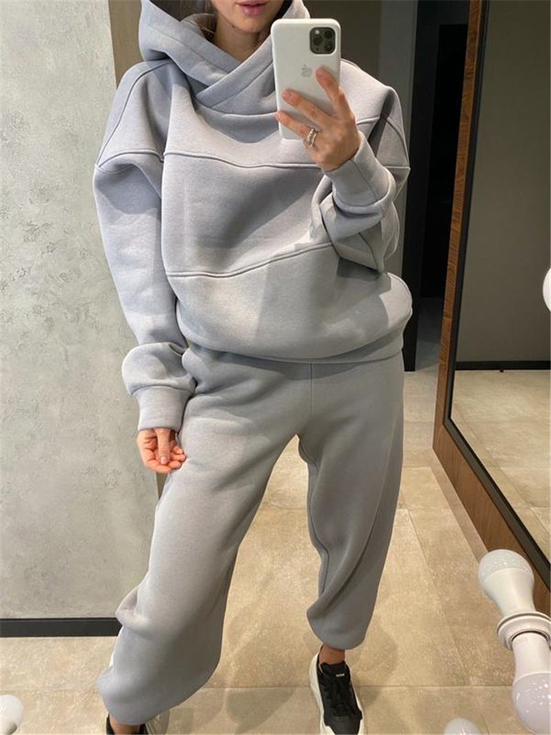 Fashion Casual Foreign Trade Sweater Suit