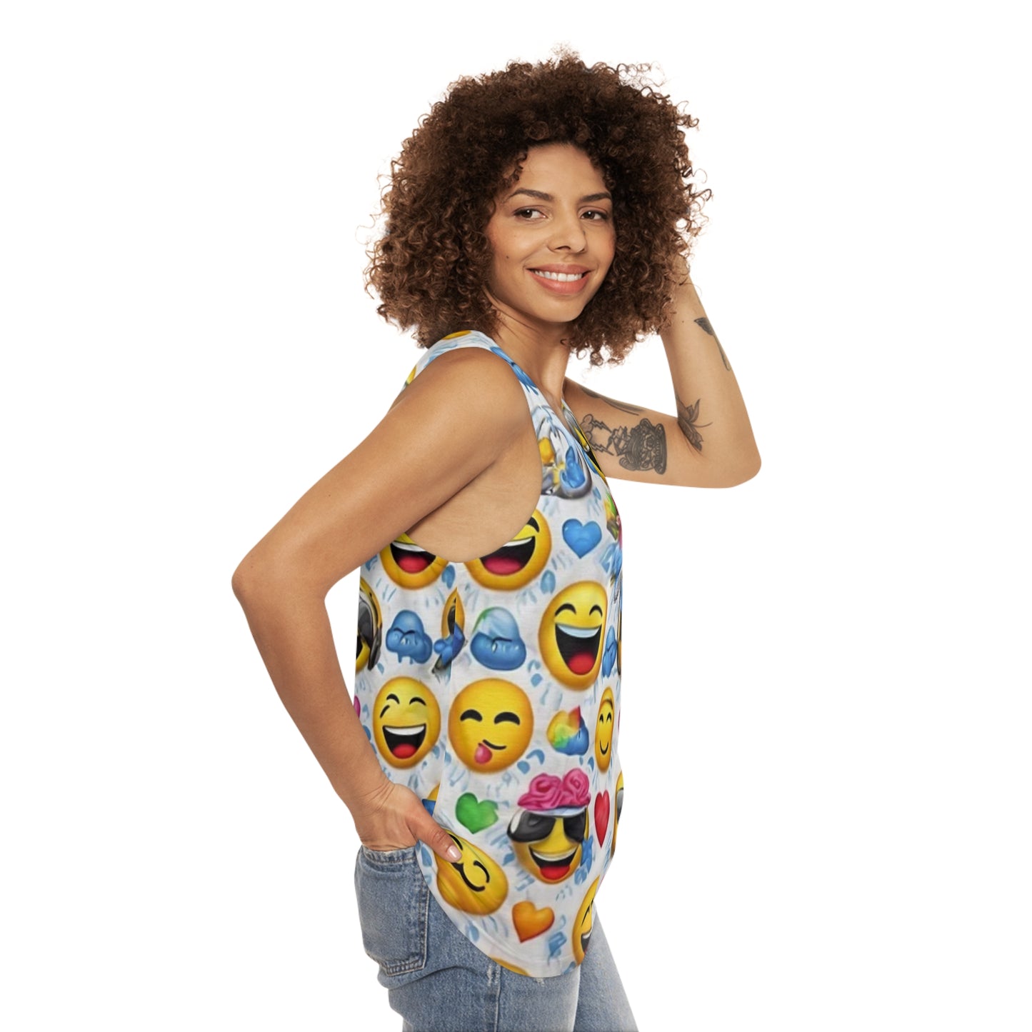 Female Emoji Tank Top