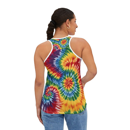 Tie-Dye Tank Top - Women's Casual Summer Tee