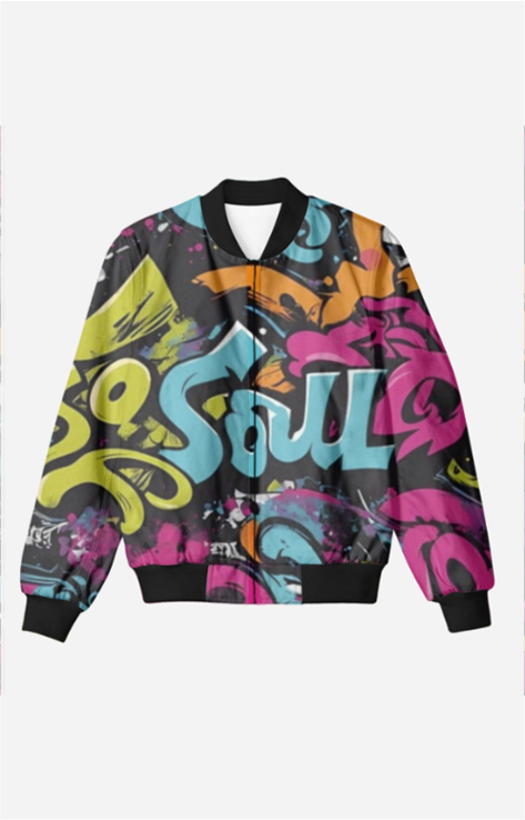 Vibrant Graffiti Jacket