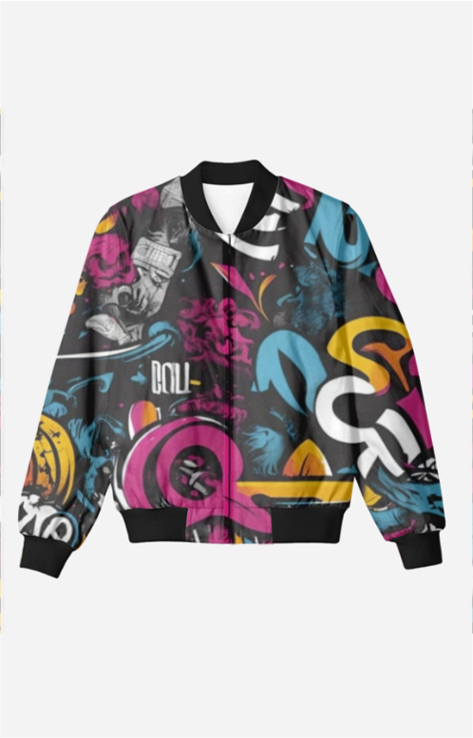 Colorful Graffiti Jacket