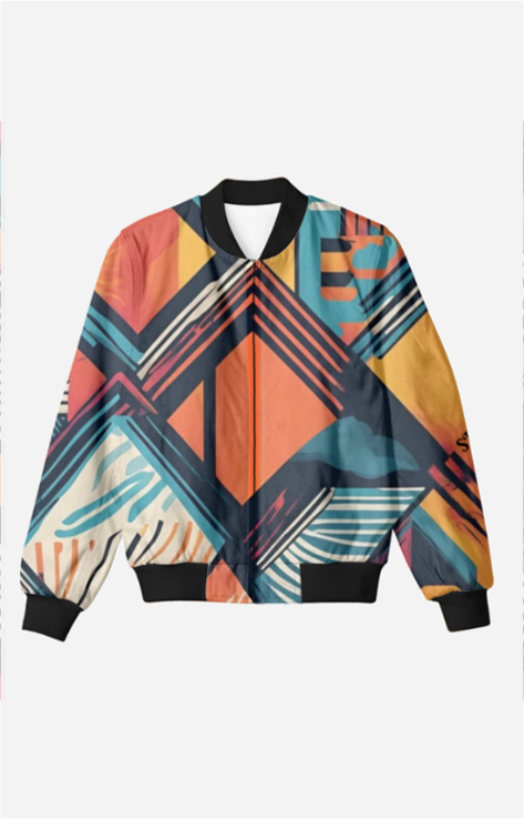 Vibrant Geometric Jacket