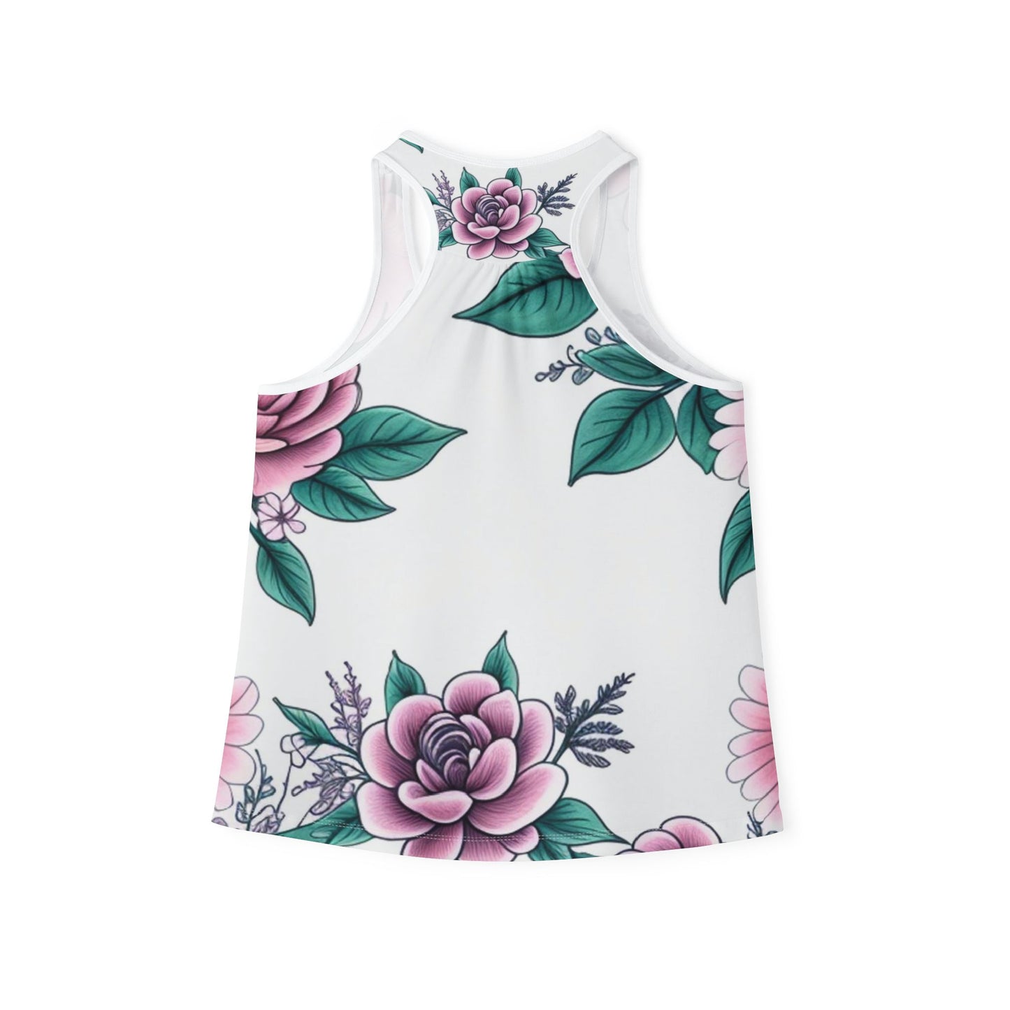 Flower & Faith Racerback Tank Top