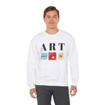 Art Crewneck Sweatshirt - Men’s Heavy Blend™