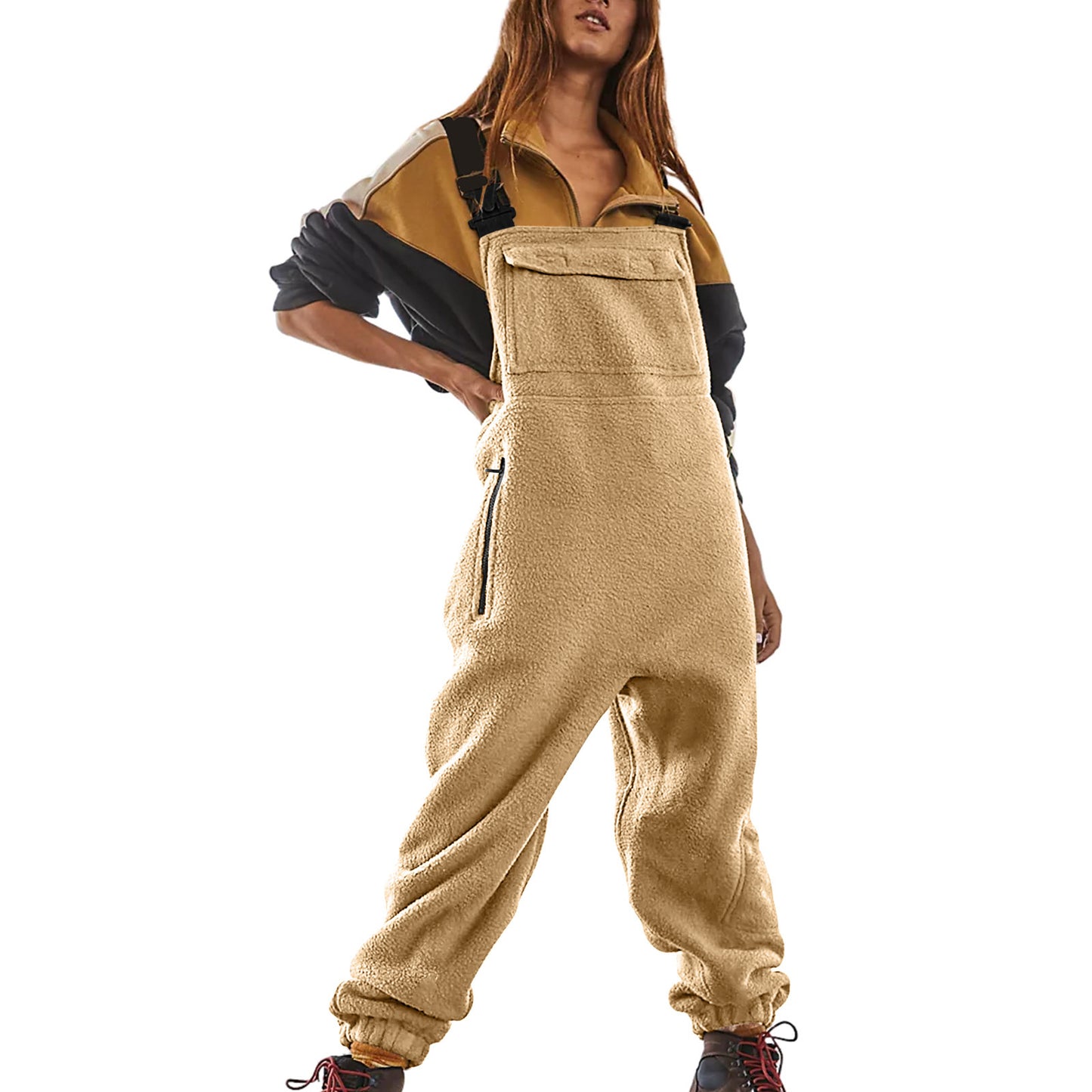 Women Workwear Jumpsuit Polar Fleece