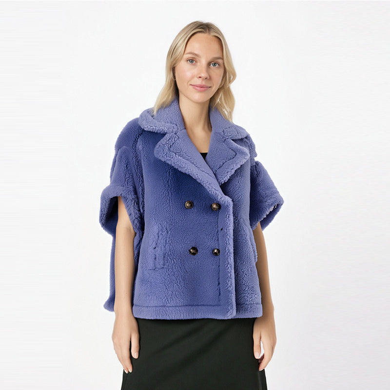 Autumn and winter new sleeveless coat temperament women's coat