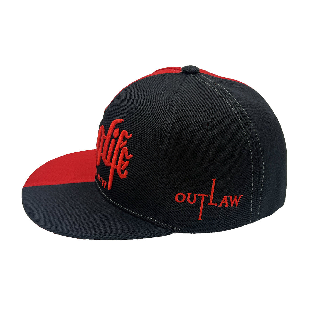 Embroidered Letters Two Colors Street Hip Hop Hat Outdoor