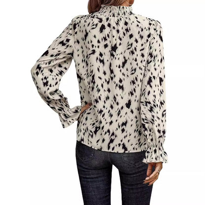 Women's Long Sleeve Turtleneck Shirt