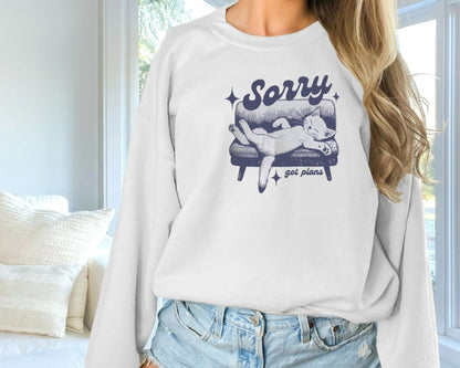 Women's Fashionable Solid Color Printed Long Sleeved Sweatshirt