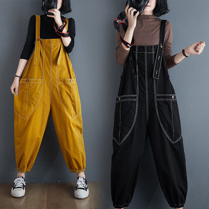 Loose Plus Size Fat MM Overalls